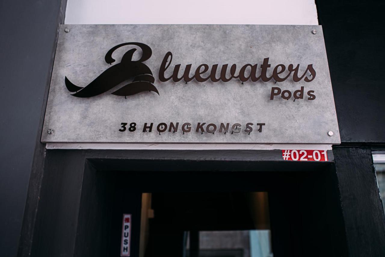 Bluewaters Pods 38 Hongkong St Hostel Сингапур Екстериор снимка